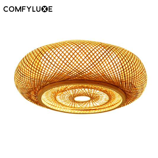 Bamboo Ceiling Lamp - Stylish Home Decor - ComfyLuxe